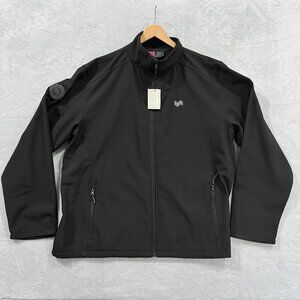 NWT Lyft 1K Jacket Rider‎ Club Size 4XL Soft Shell Black Fleece Lined Men